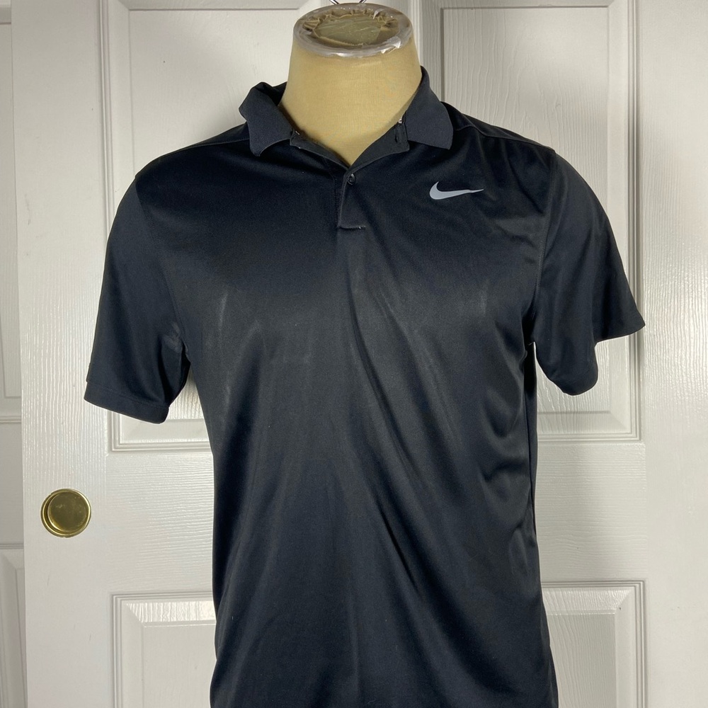 Nike Black Athletic golf shirt